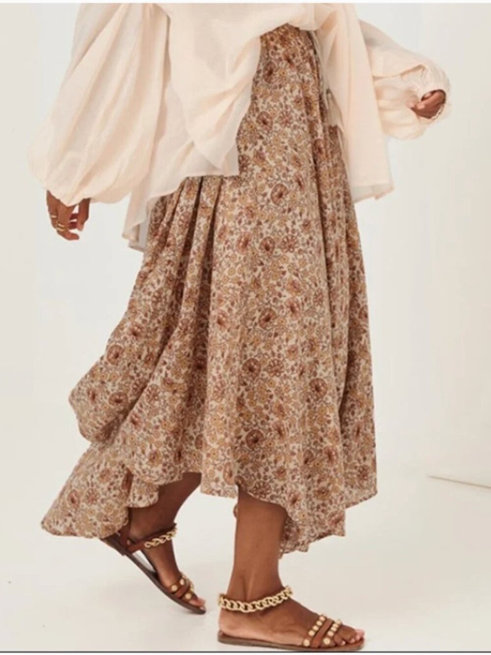SOLD!!! Spell & The Gypsy Sundown Kerchief Skirt Spice - Picture 8 of 10
